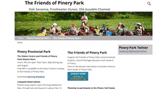 Desktop Screenshot of pinerypark.on.ca