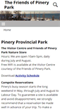 Mobile Screenshot of pinerypark.on.ca